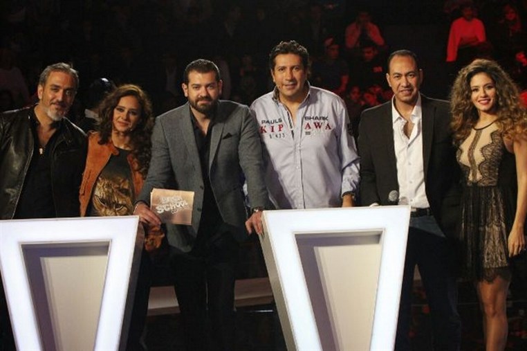 Tatiana Merheb Behind her TV show Scene